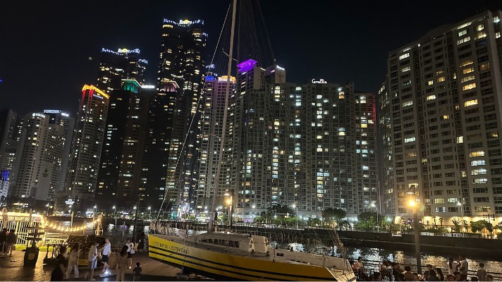 海雲台の夜景